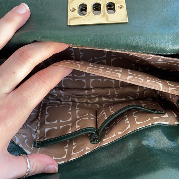 SOLD ON VINTED | Vintage Liz Claiborne Forest Green Shoulder Bag - Picture 15 of 15